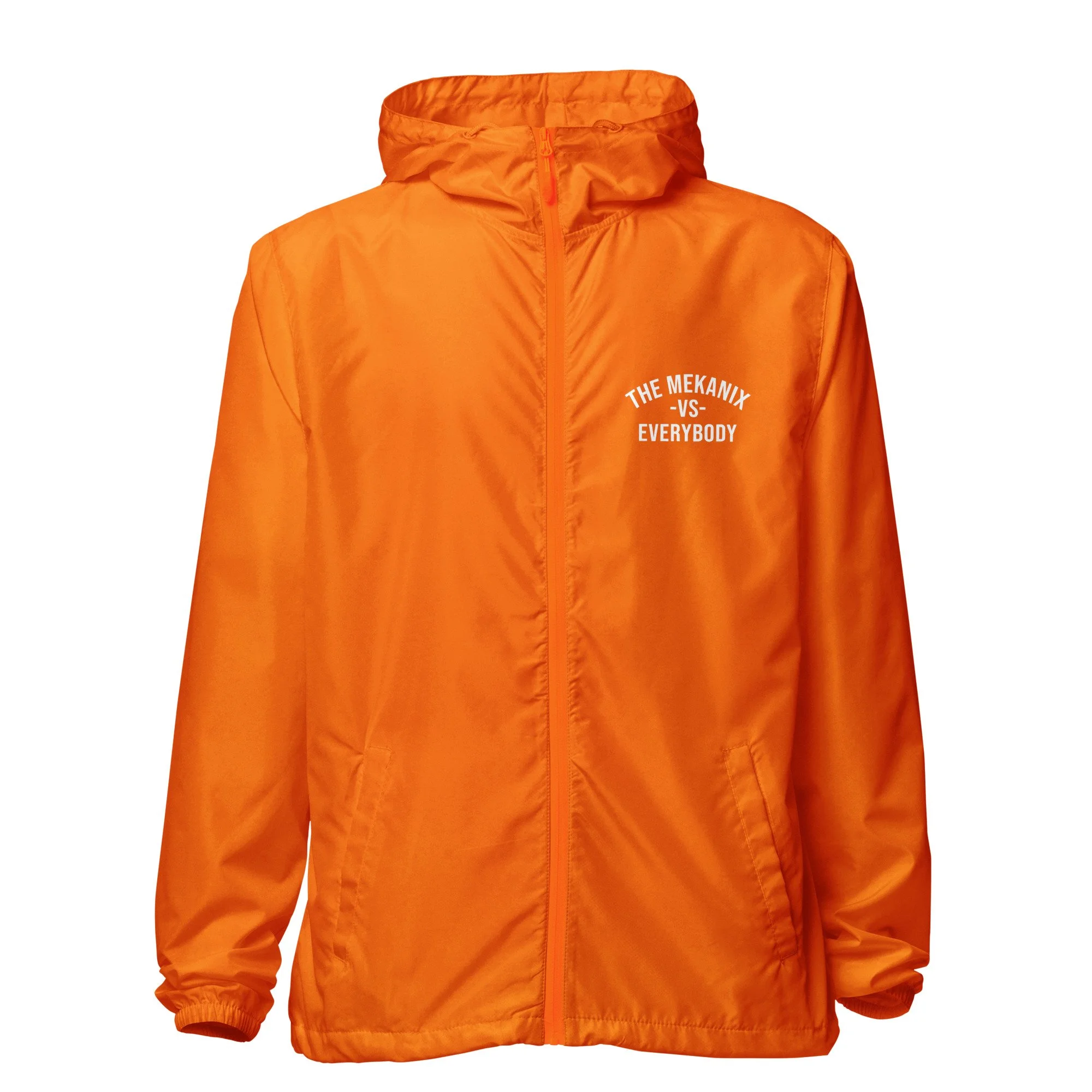 The Mekanix vs Everybody - Unisex lightweight zip up The Mekanix vs Everybody - Unisex lightweight zip up