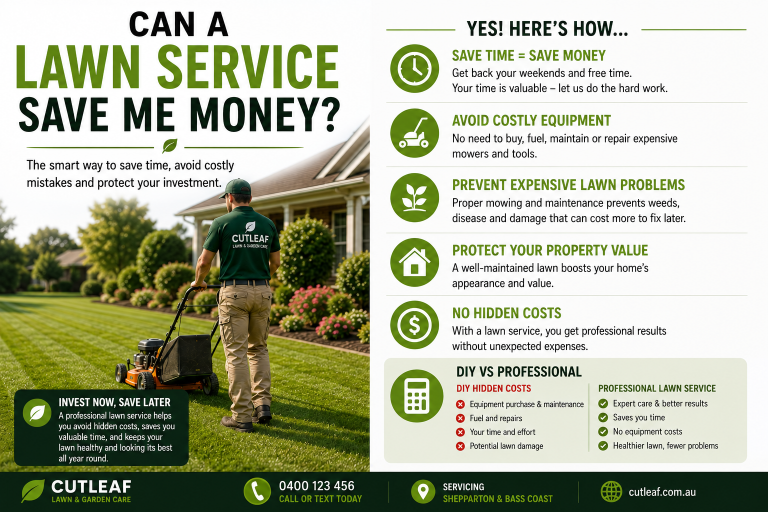 Can a Lawn Service Save Me Money? 