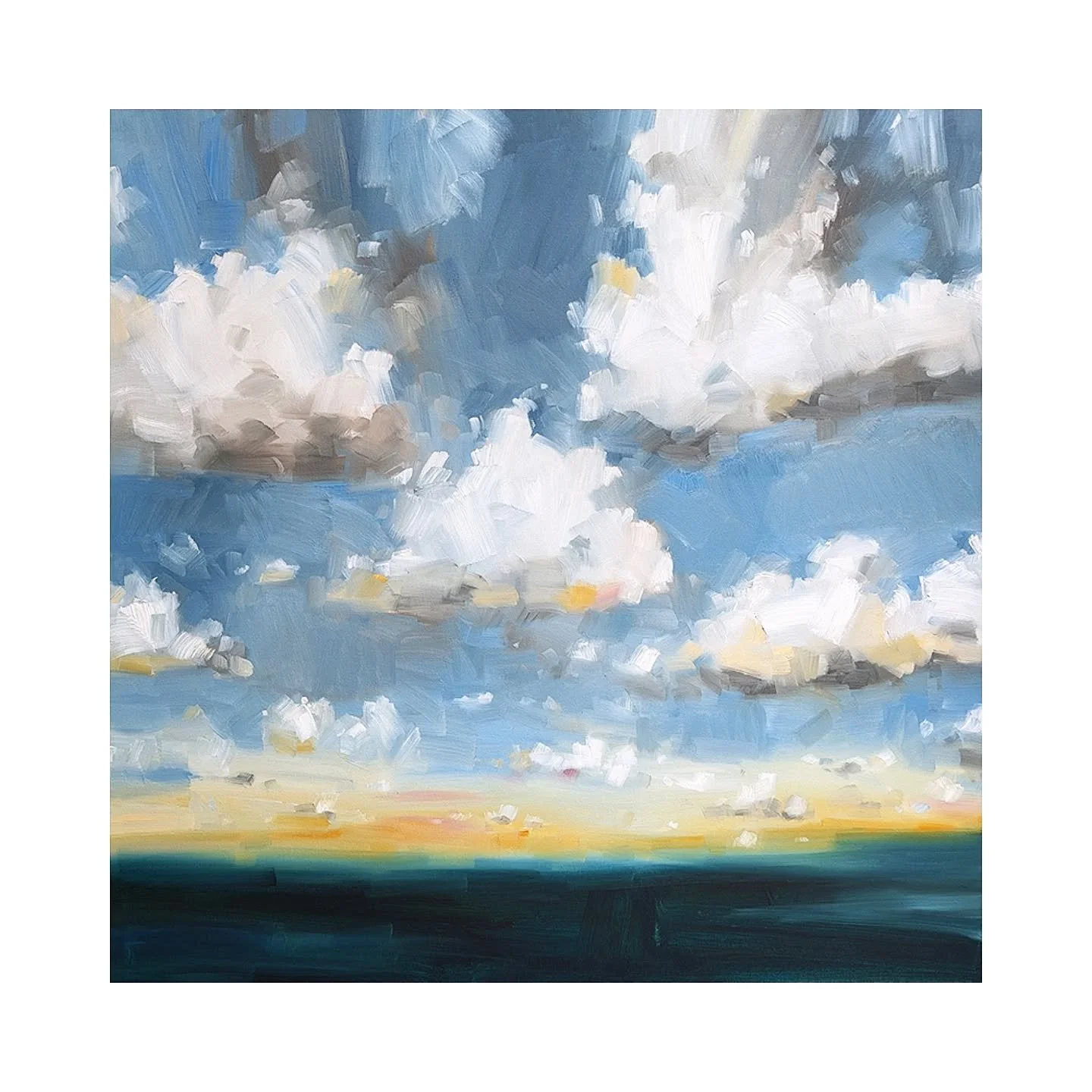 'Afterglow'
100 x 100cm
Oil on canvas 
Included in my upcoming exhibition at the Lethbridge Gallery opening this Friday, 17 October until 4 November. 
Everyone is welcome to come along at 6pm for a drink and a chat, I would love to see you.
#art #