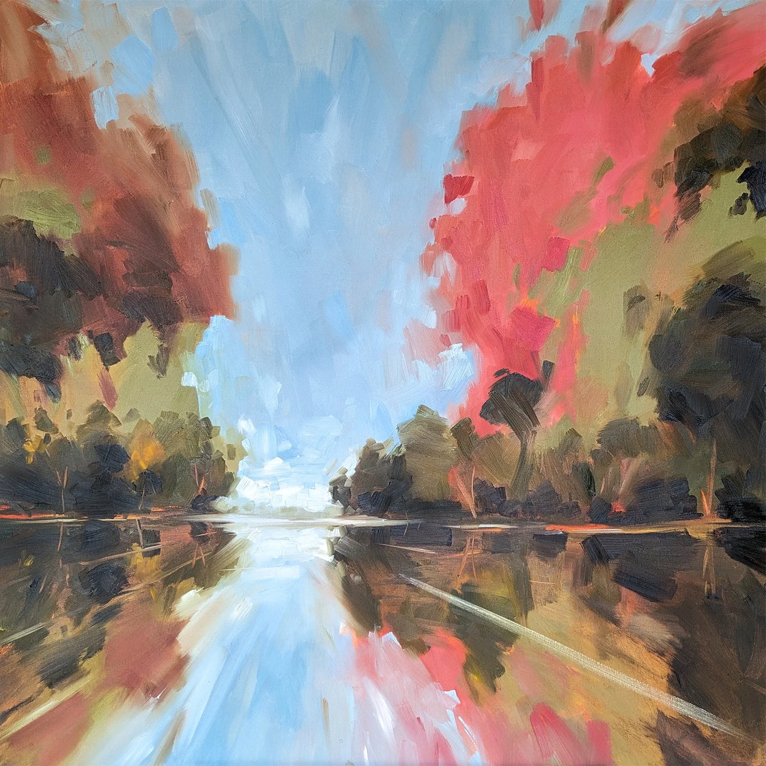 Pink River_MattJames_101 x 101cm_Oil on canvas.jpg