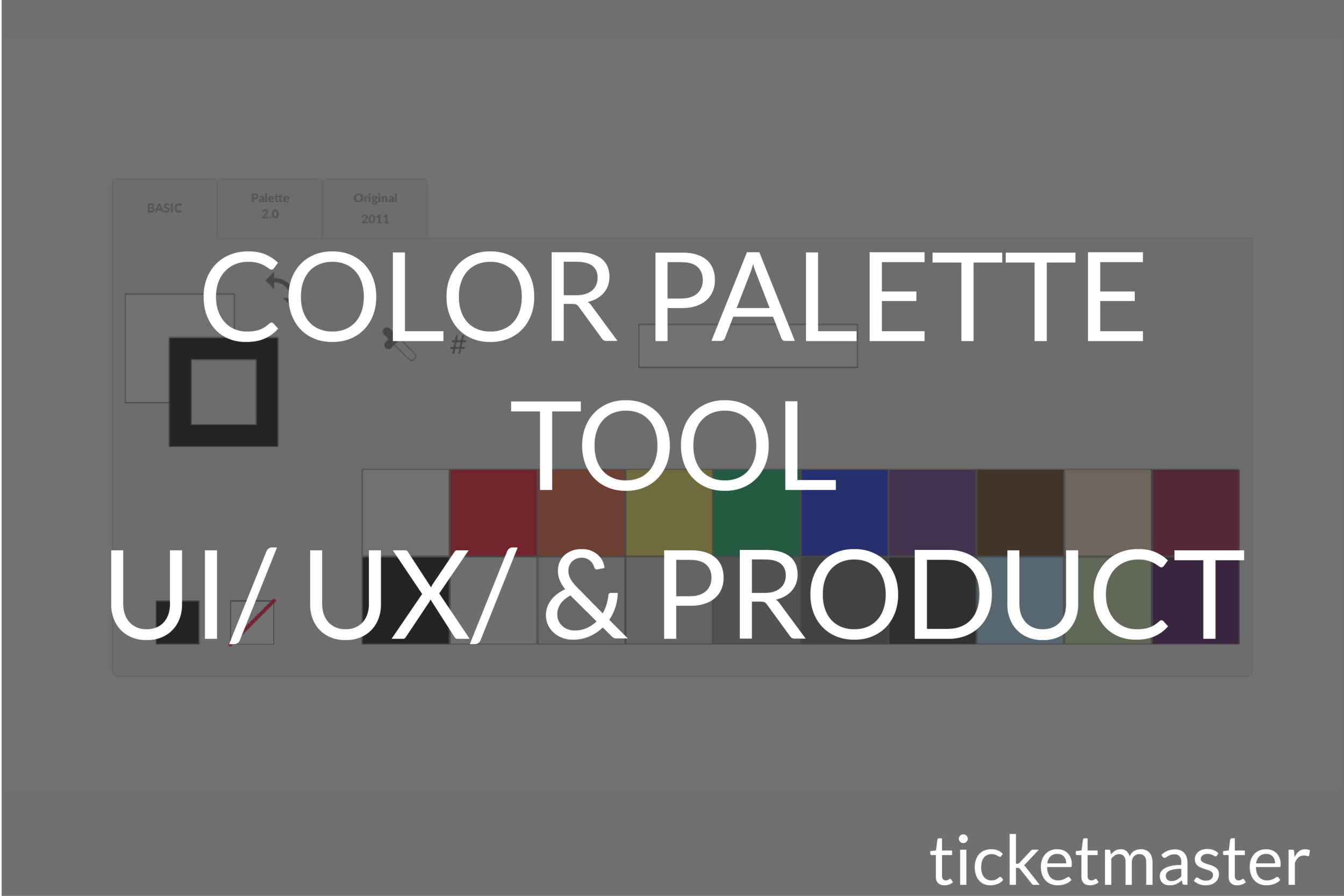 Color Palette - UI and UX Design