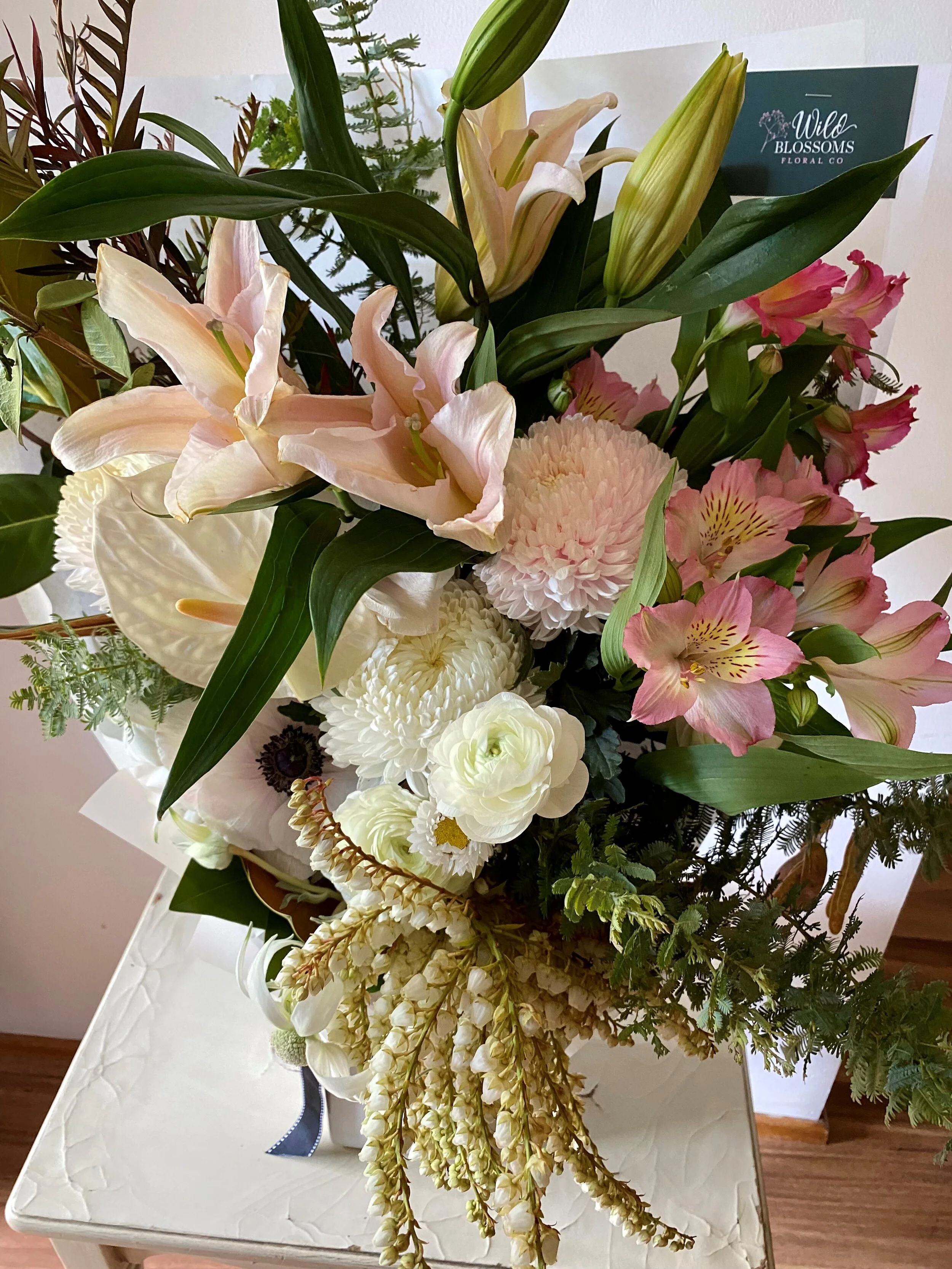 Florist's Choice Bouquet — Wild Blossoms Floral Co Port Macquarie Florist
