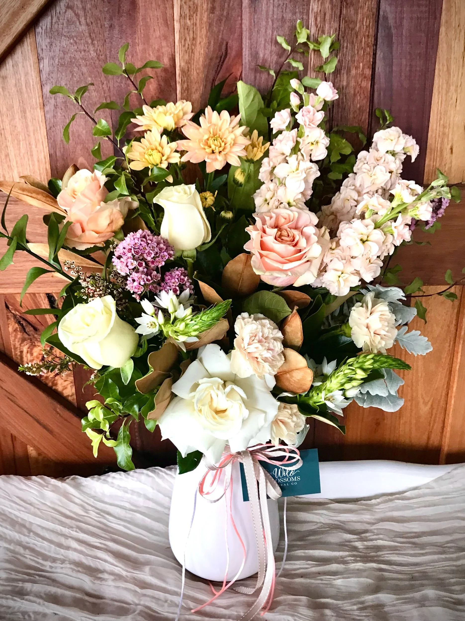 andmary Charlotte flower set up beige The Charlotte || Petite 