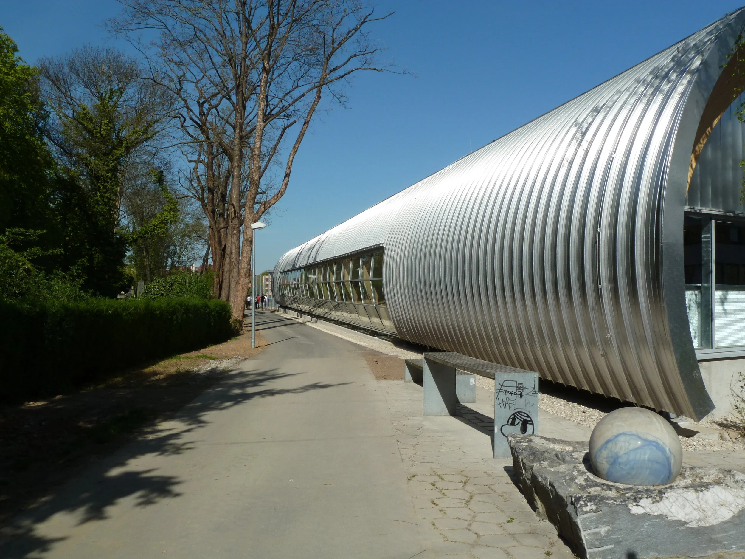 Einhausung Skaterparkanlage Stuttgart