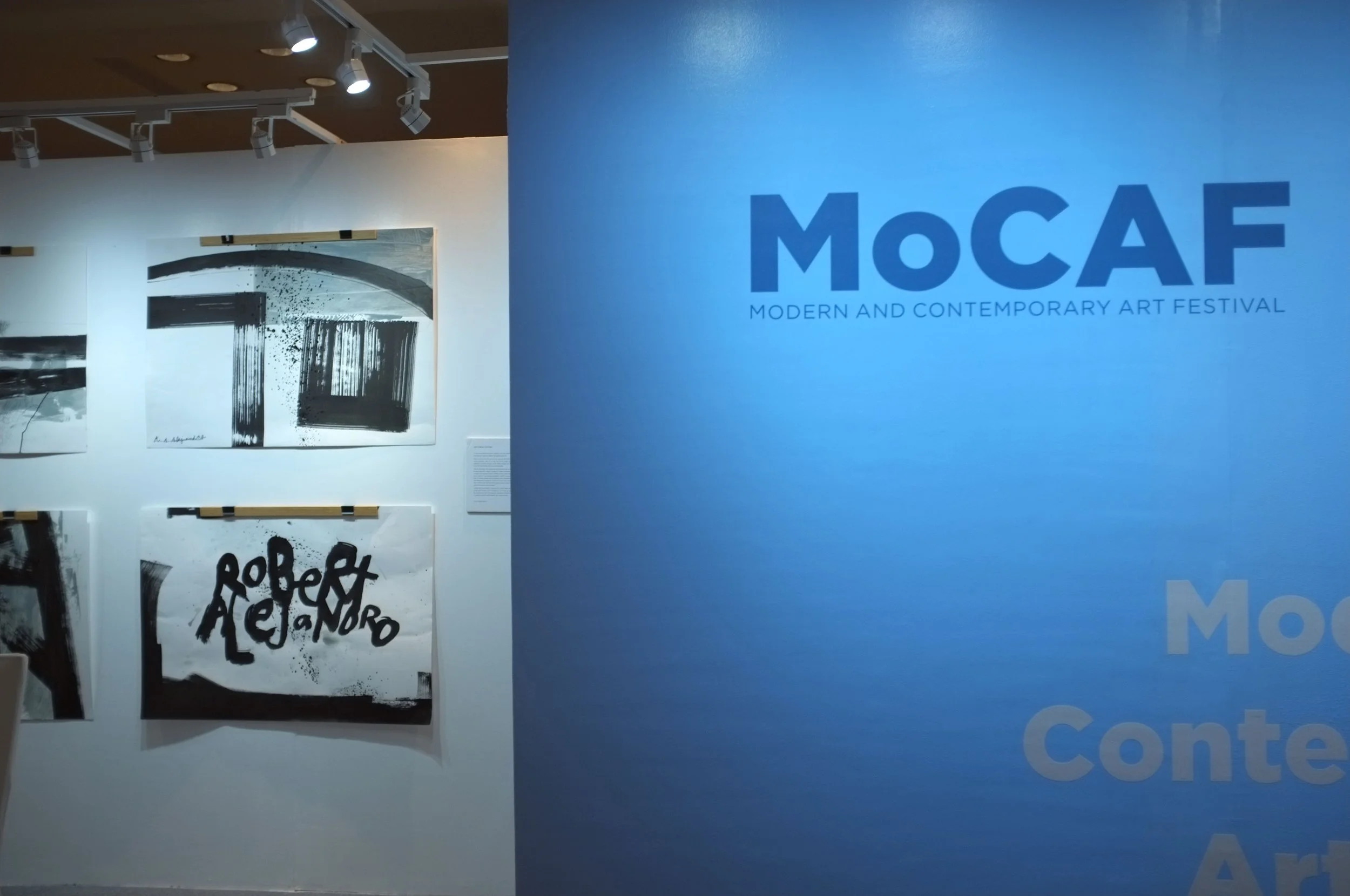 Robert Alejandro artworks at MoCAF 2022
