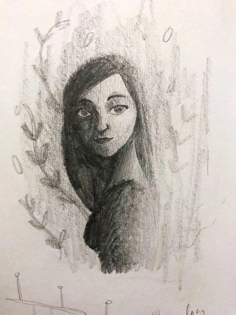 My own drawing where I applied what I learned in value.
