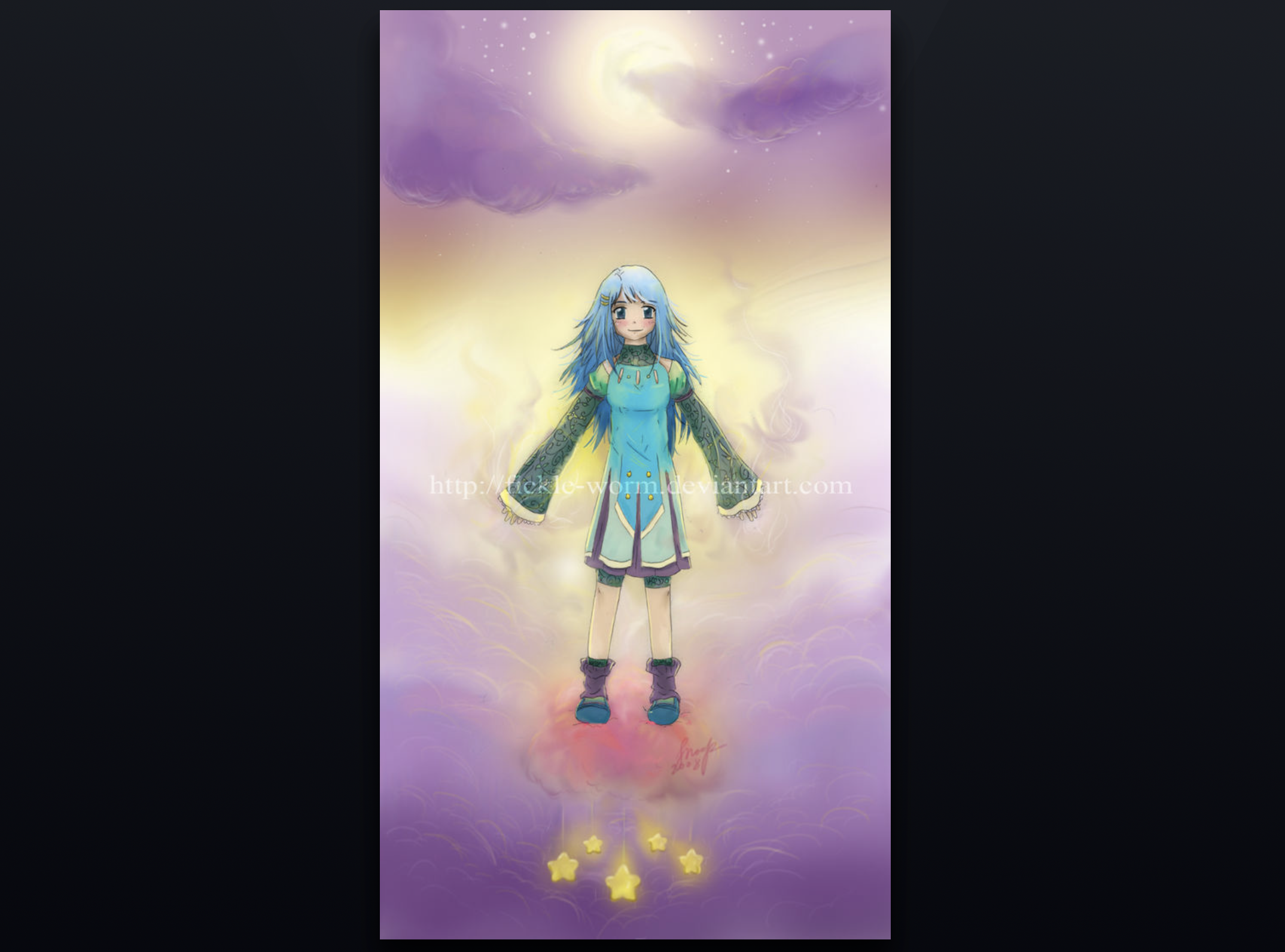 Charlie’s Little Magic. Charlie is one of my original characters from before!