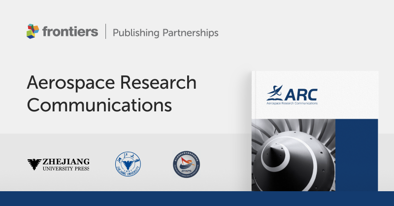 Aerospace Research Communications publishes&nbsp;first article with Frontiers