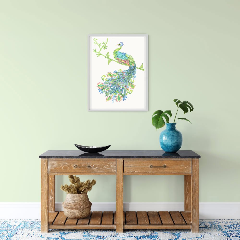 Peacock Wall Art Print
