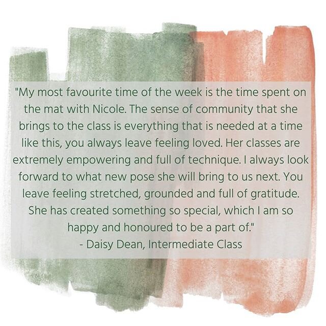 Student feedback and Progress : Thank you miss @daisy_dean The honour is mine 💛🙏
.
.
Look at this girl go ⚡ Flying splits only 8 weeks into practicing! Yoga is indeed about so much more than the asana (postures). BUT seeing my students achieve new 