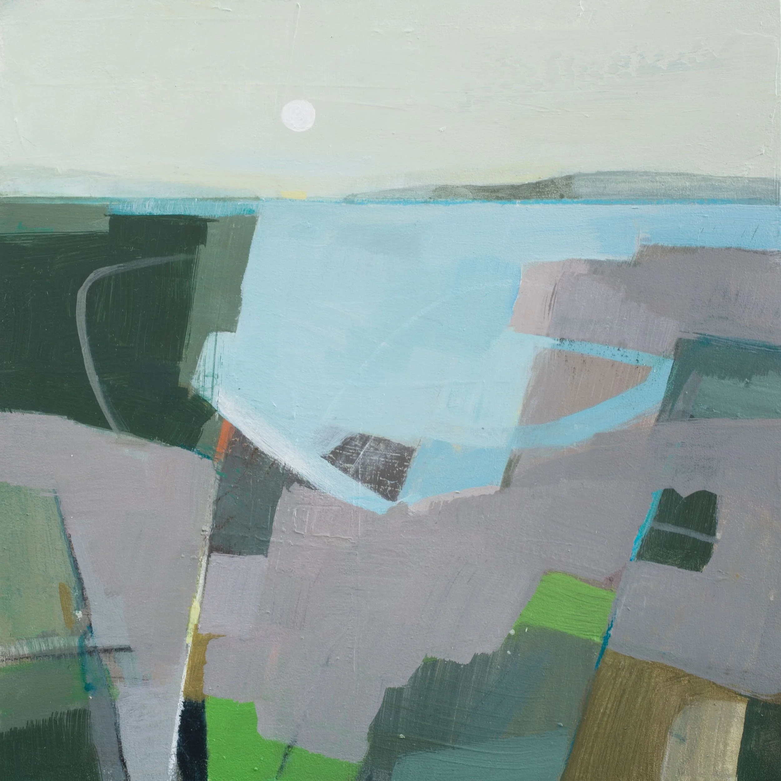 Porthgain, 
25x25cms, acr on panel, £750