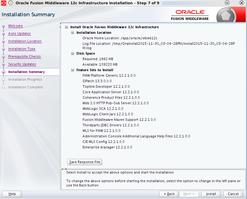 Click Finish to complete the installation.