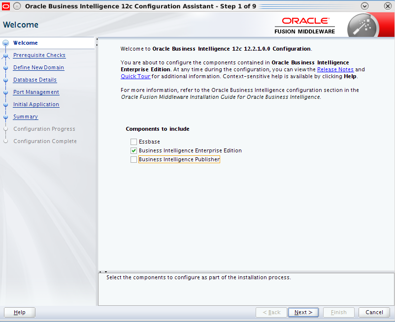 Click Next when all system checks are completed. 