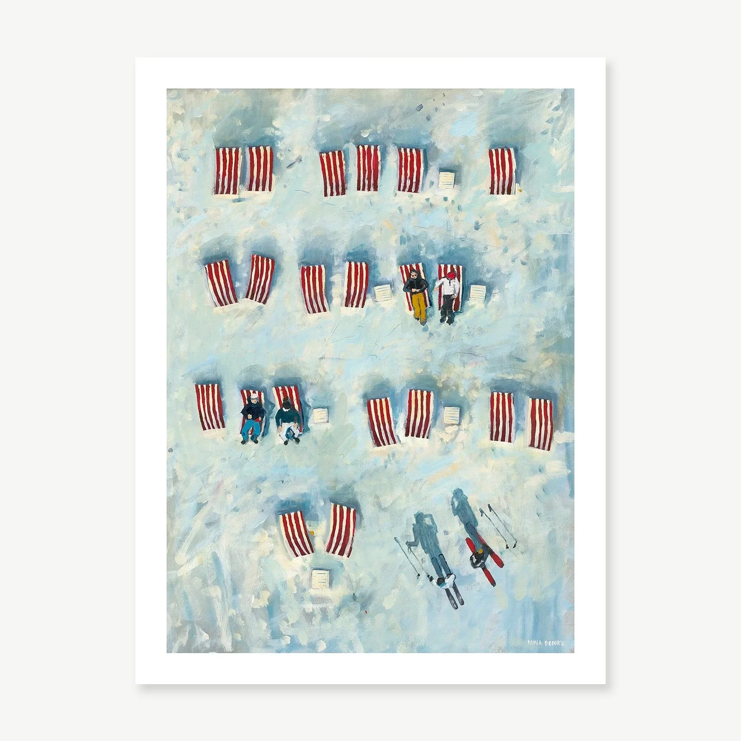 Nina Brooke | Deck Chair Print