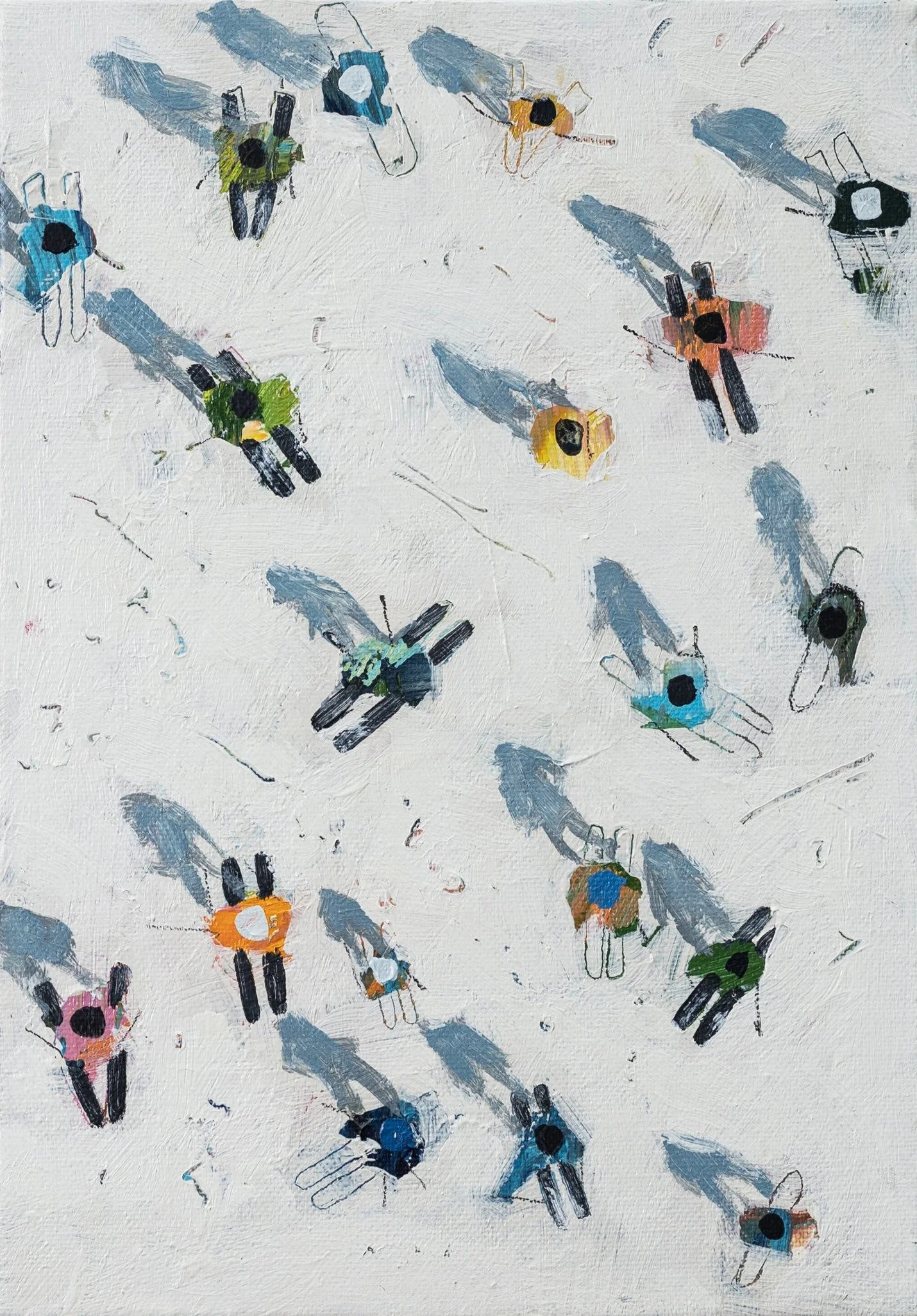 Nina Brooke | Ski Crowds I