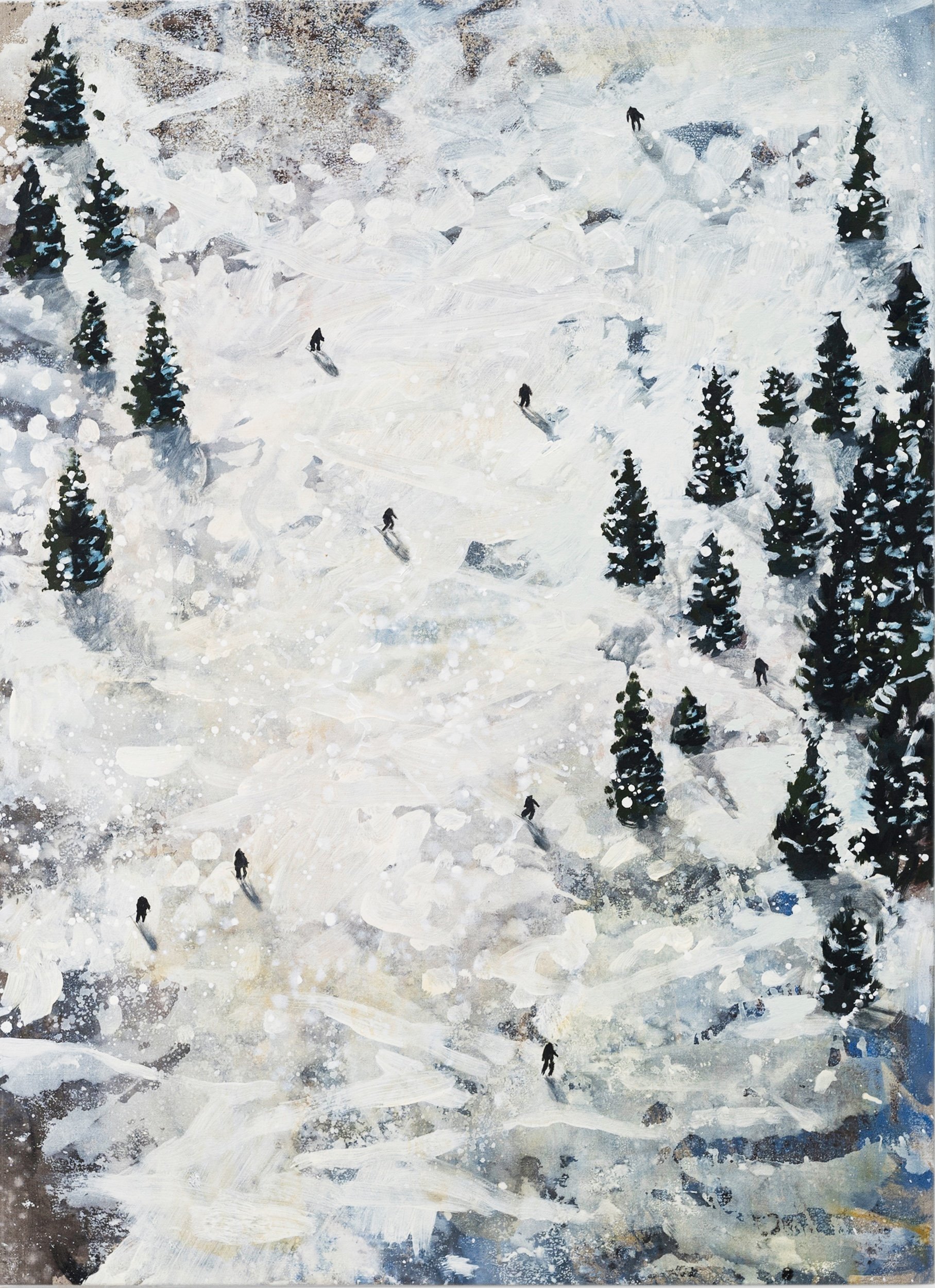 Nina Brooke | Snow Light between the Pines