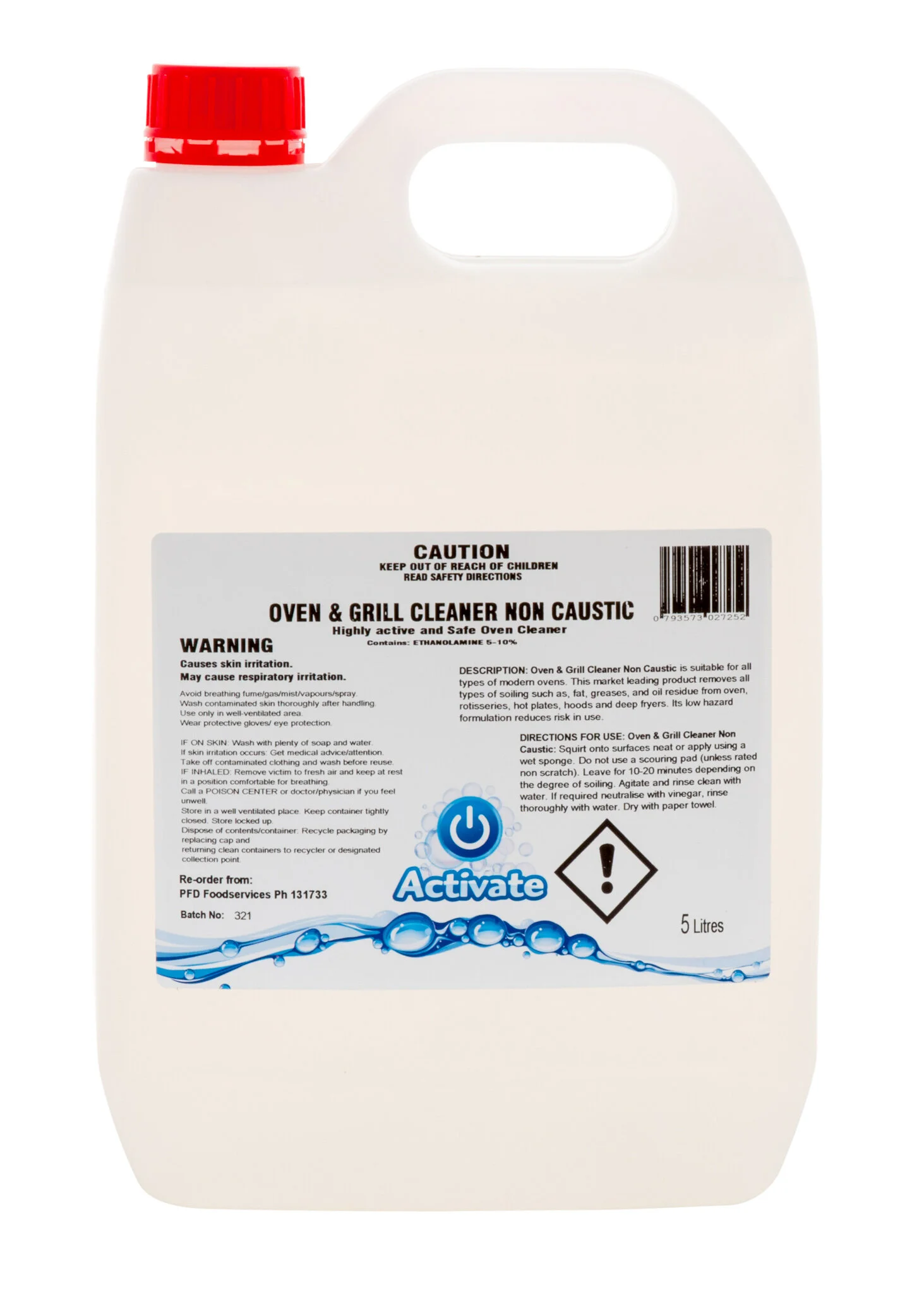 Kitchen & Food Service — Activate Cleaning Products