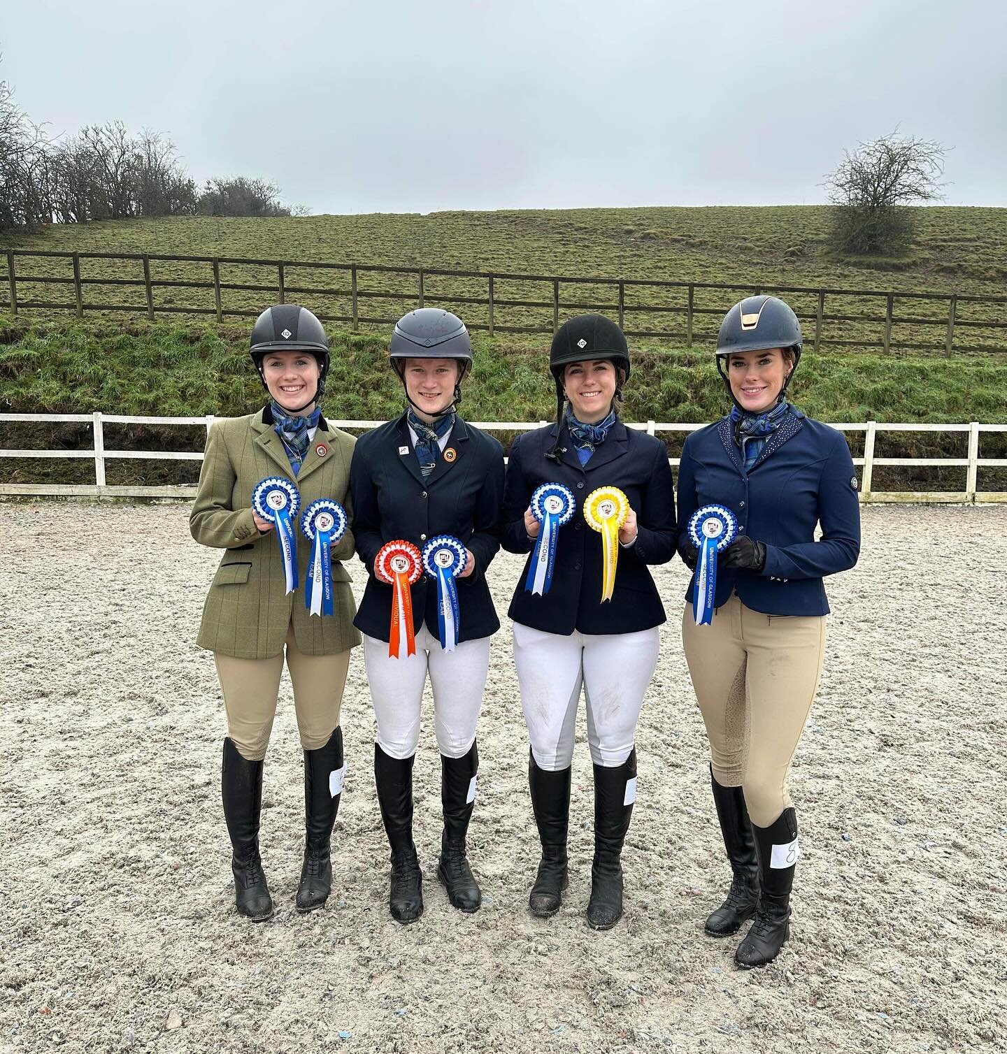 A successful day at our A team home competition today!! Coming away with a team 2nd, individual placings for Jess in 2nd, Caitlin 3rd and Polly 5th! Congratulations! Unfortunately we were missing GUSAberry but he&rsquo;ll be back another day 🐴

A hu