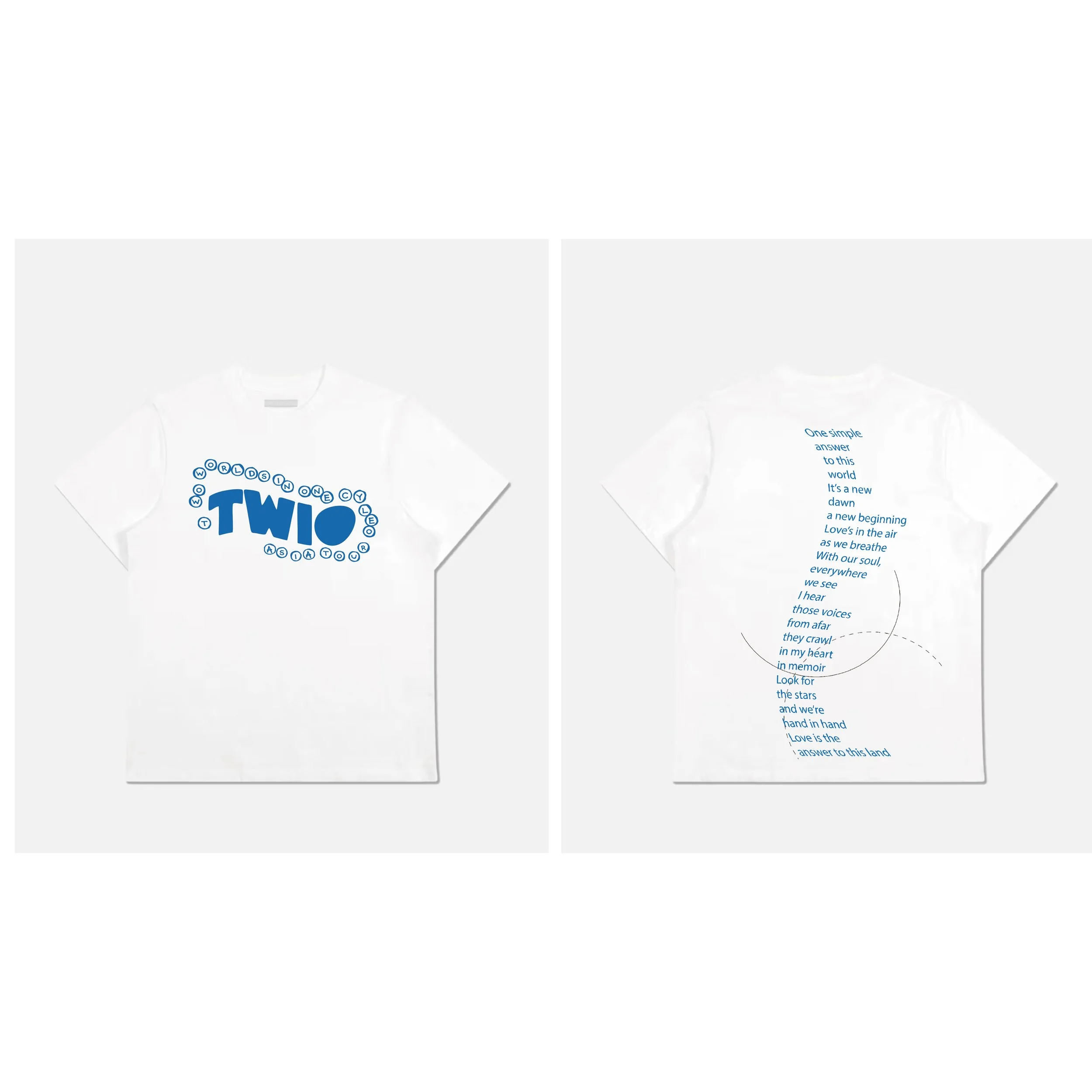 T Shirt: Two Worlds In One Asia Tour 2026