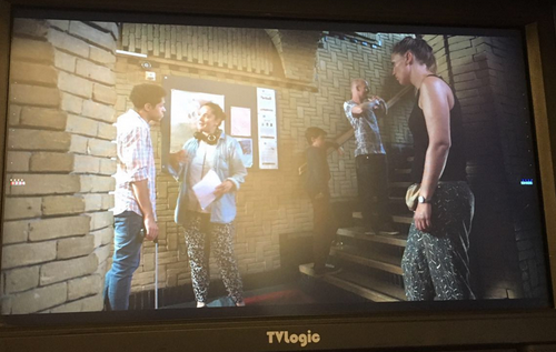 On-set in Amsterdam with Stony Blyden - Hunter Street.