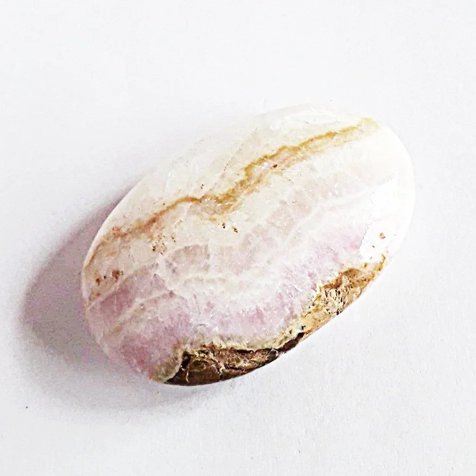 Pink Aragonite Pebble