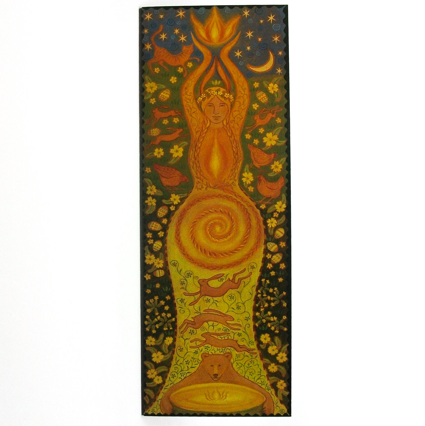 Fire Goddess Card