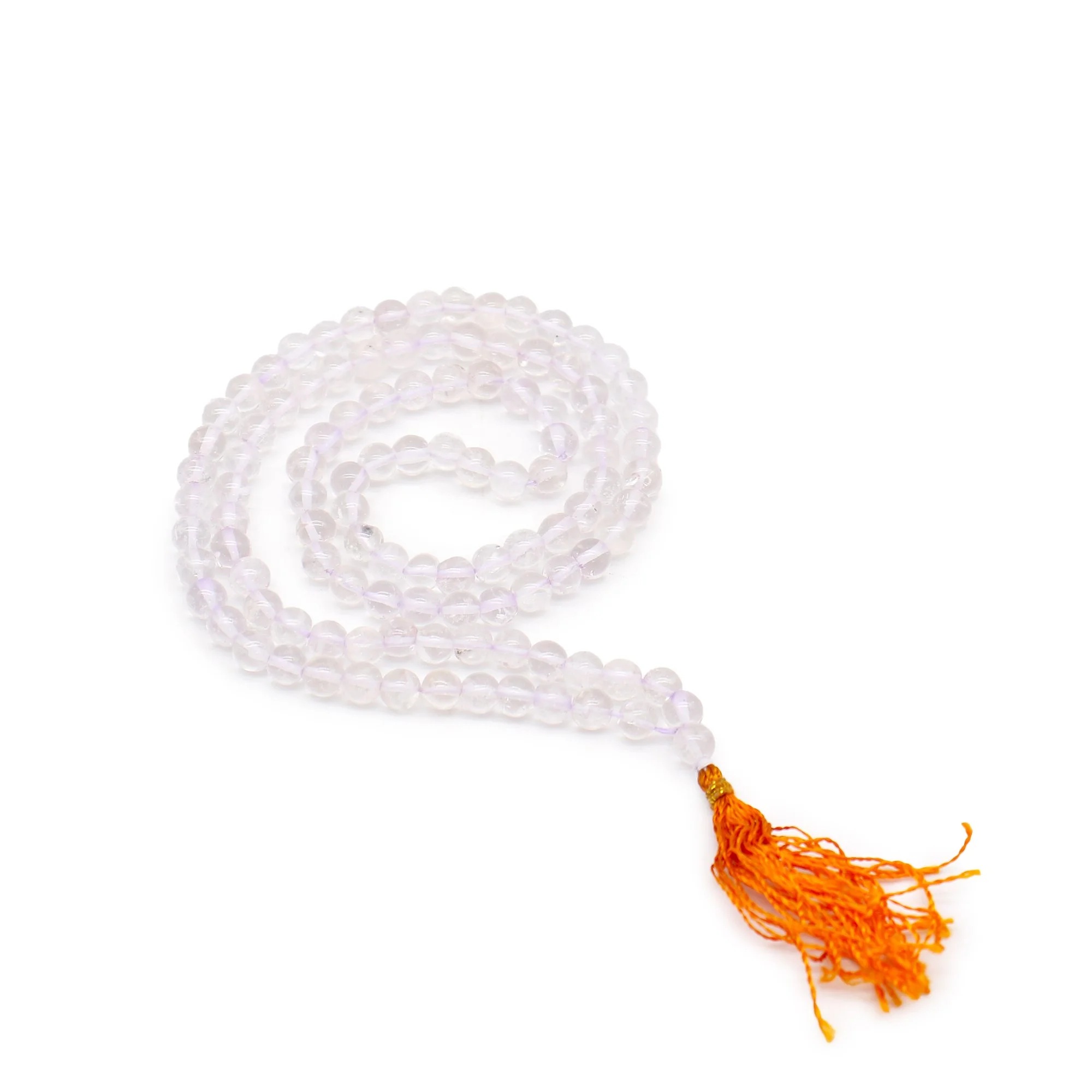 Quartz Crystal Mala Beads