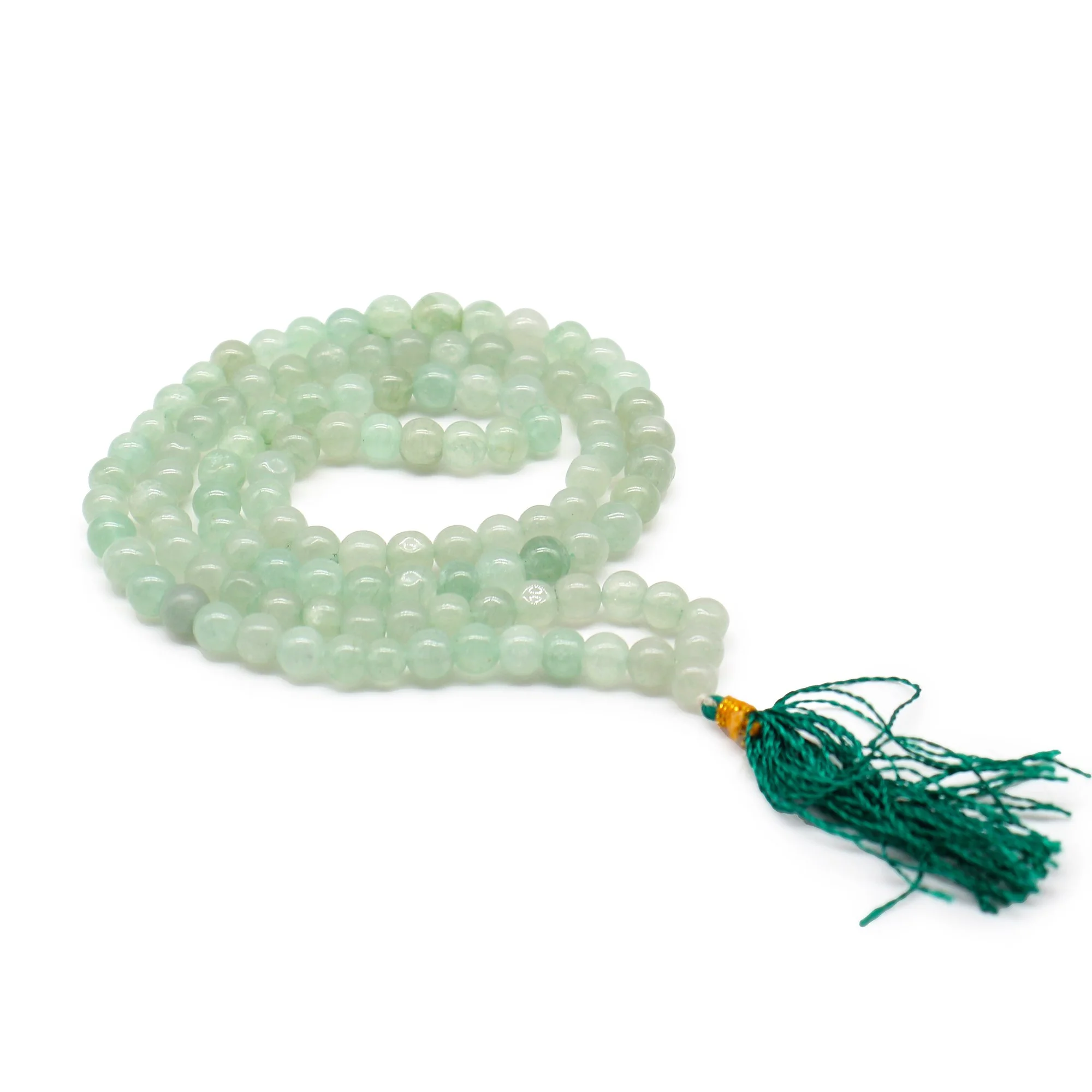 Green Aventurine Crystal Mala Beads