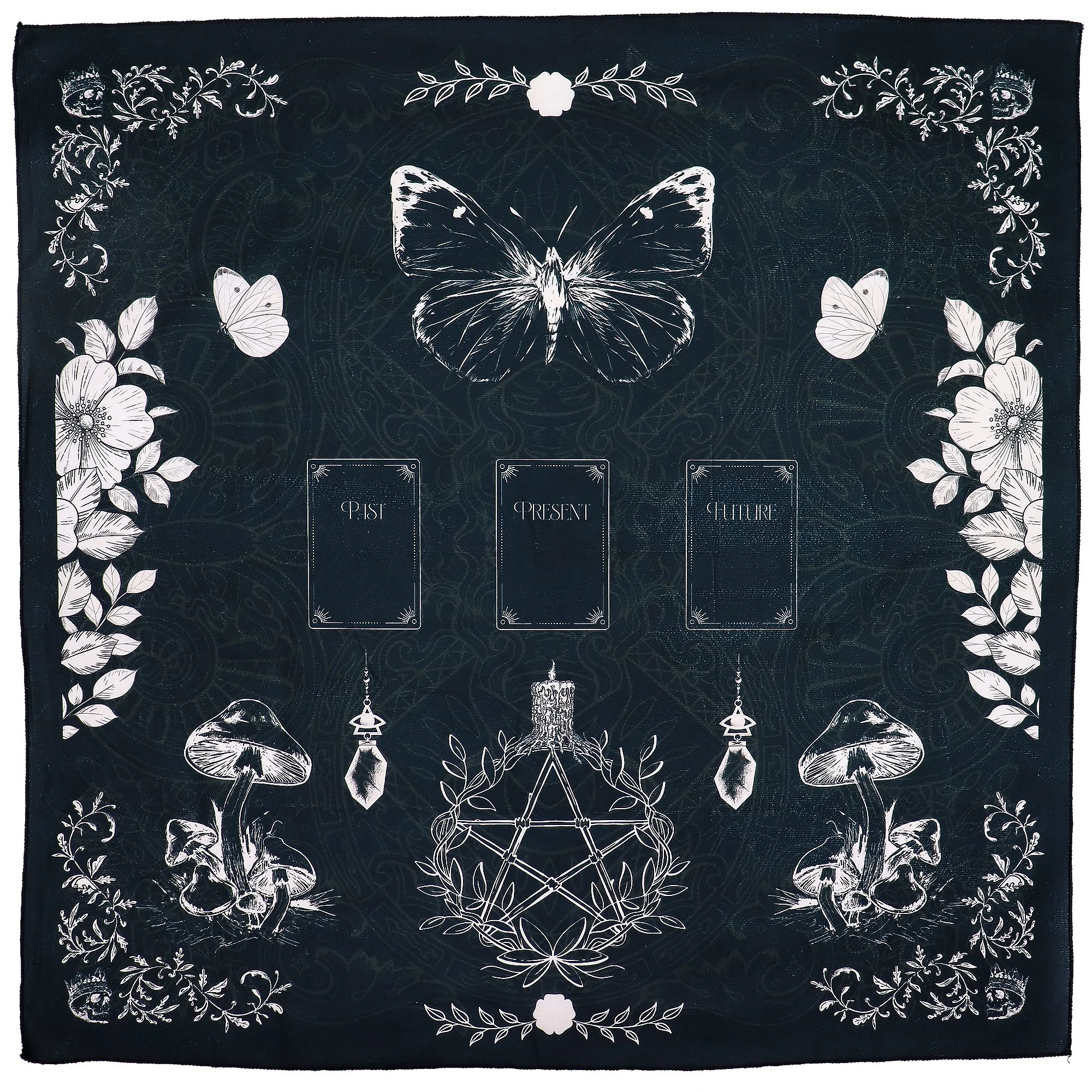 Witch's Garden Tarot Reading Cloth
