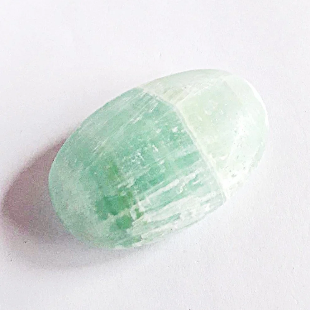 Pistachio Calcite Pebble