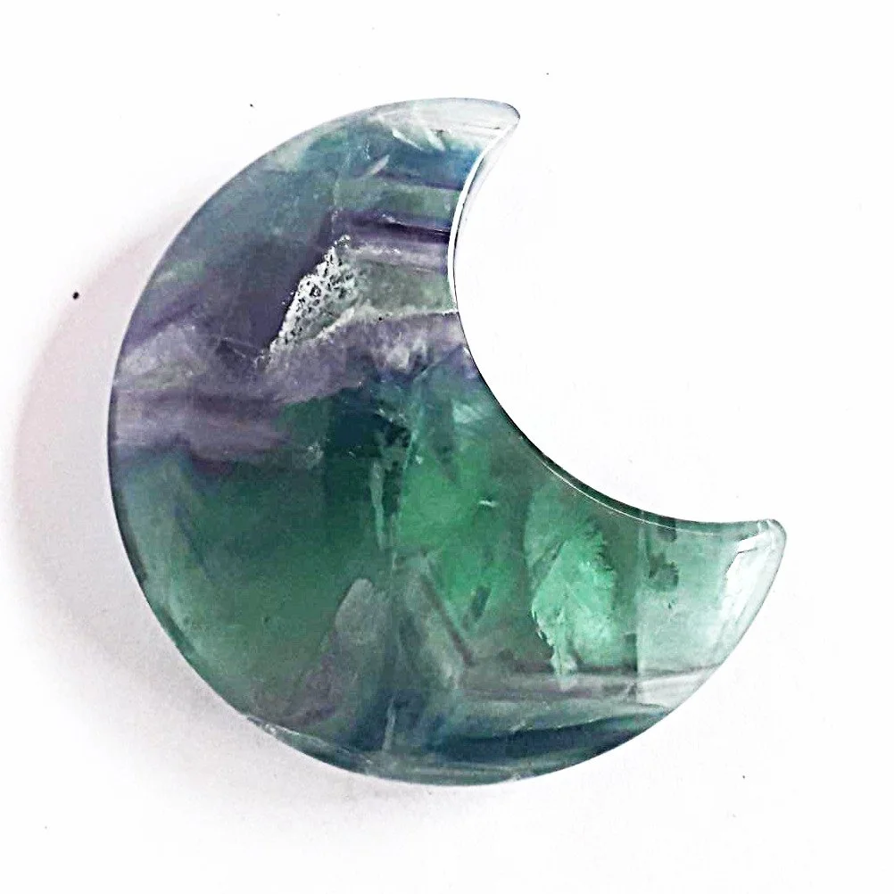 Fluorite Crescent Moon