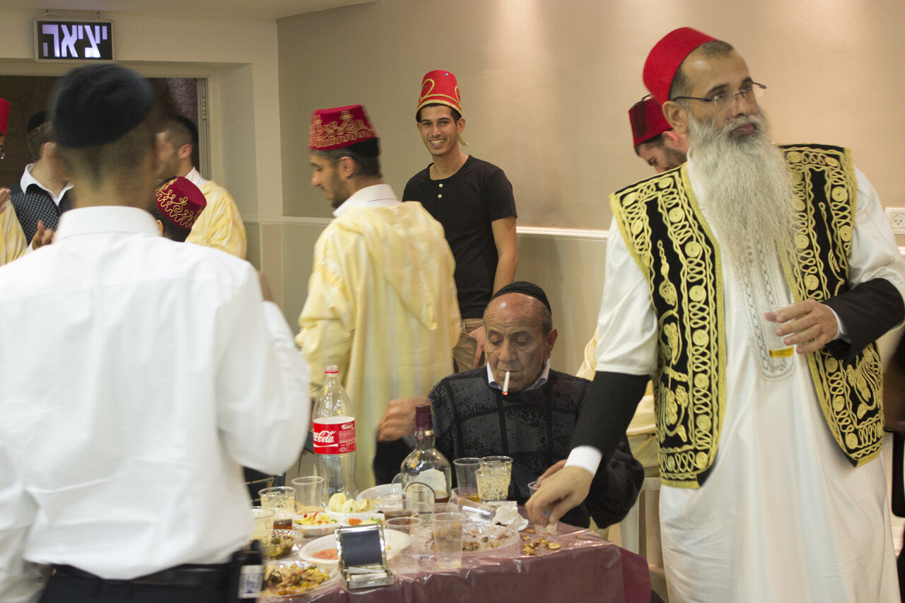 A Moroccan pre-wedding  henna  ceremony. East Jerusalem, 2014. 