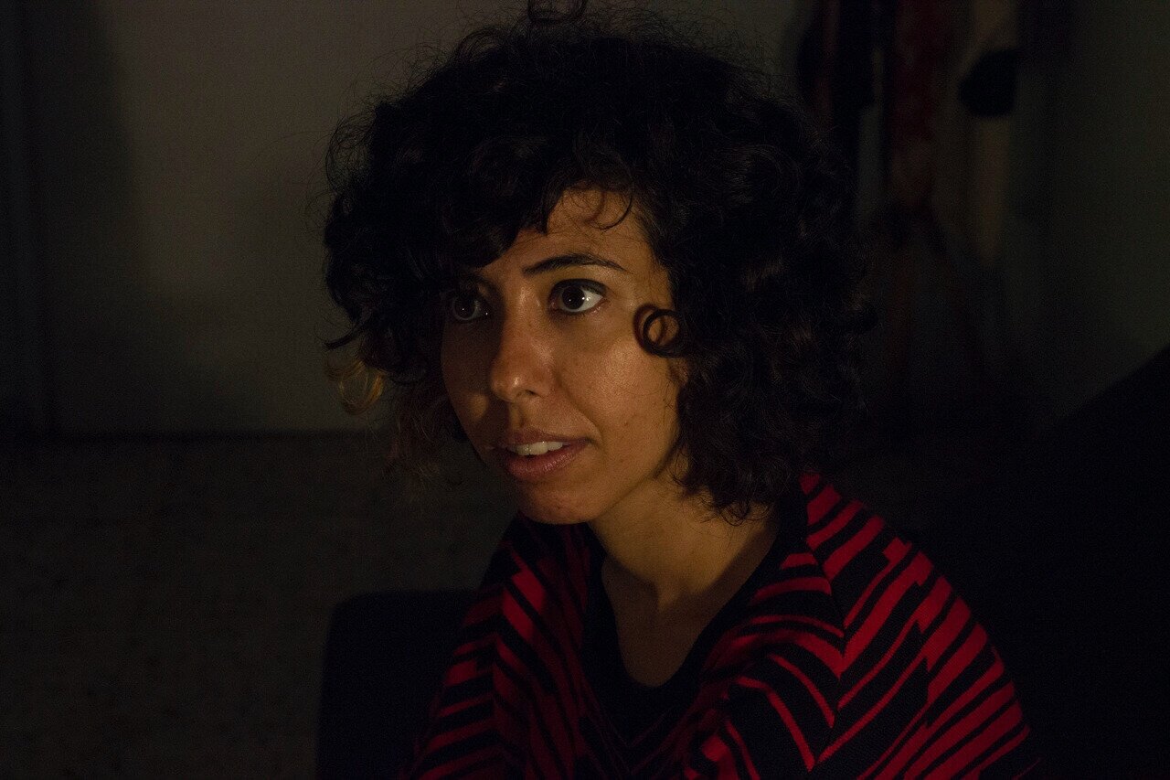  Adi Keissar, poet and founder of Ars Poetika, a Mizrahi and female-friendly poetic space in a field traditionally dominated by Ashkenazi men. Kerem-ha-Teimanim, Tel Aviv, 2015. 