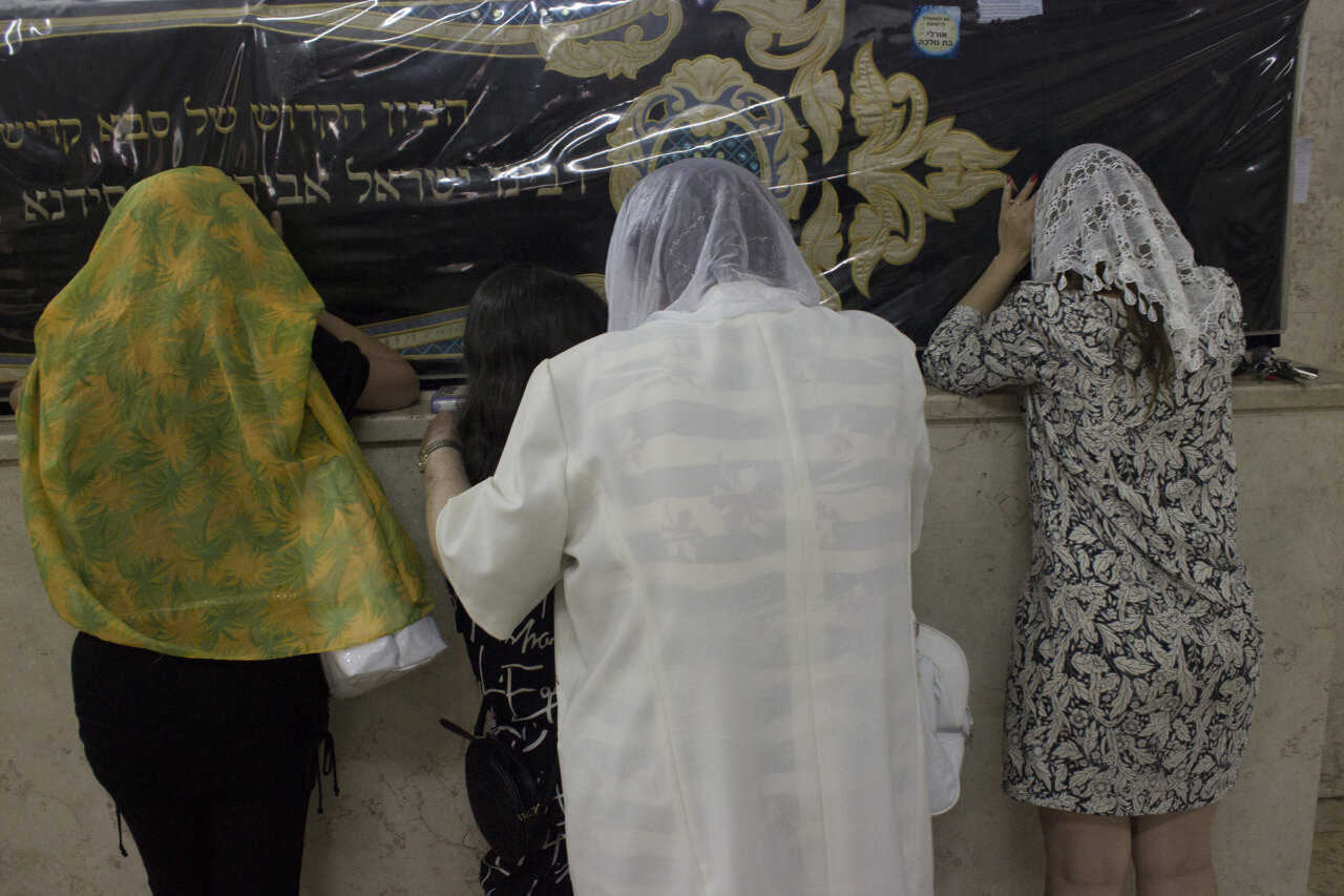  Women praying at the tomb of Baba Sali, Netivot, 2016. 