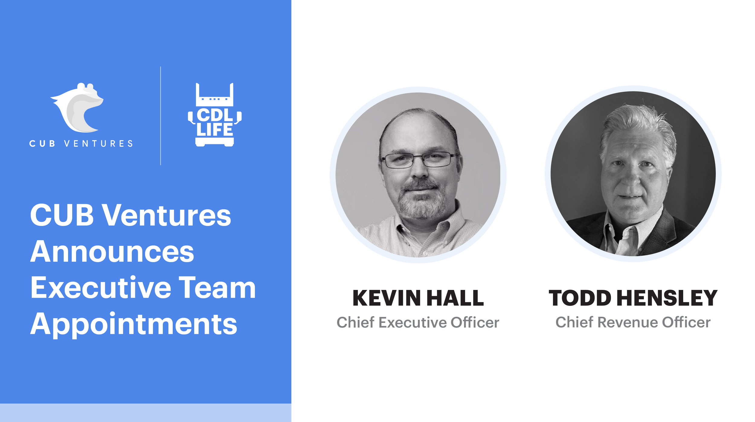 CUB Ventures/CDLLife Appoints New CEO and CRO to Drive Growth and Innovation