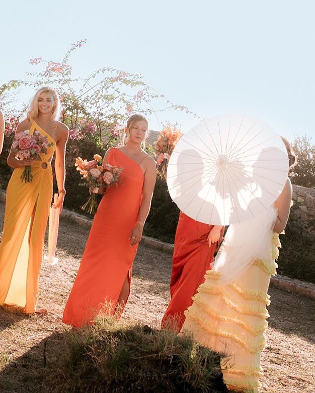Shooting James and Sophie&rsquo;s wedding in the breathtaking Peloponnese last summer was pure magic. A mixture of 35mm and digital was a perfect choice to capture the timeless vibe of such a heartfelt wedding weekend. 
The ceremony at the historic N