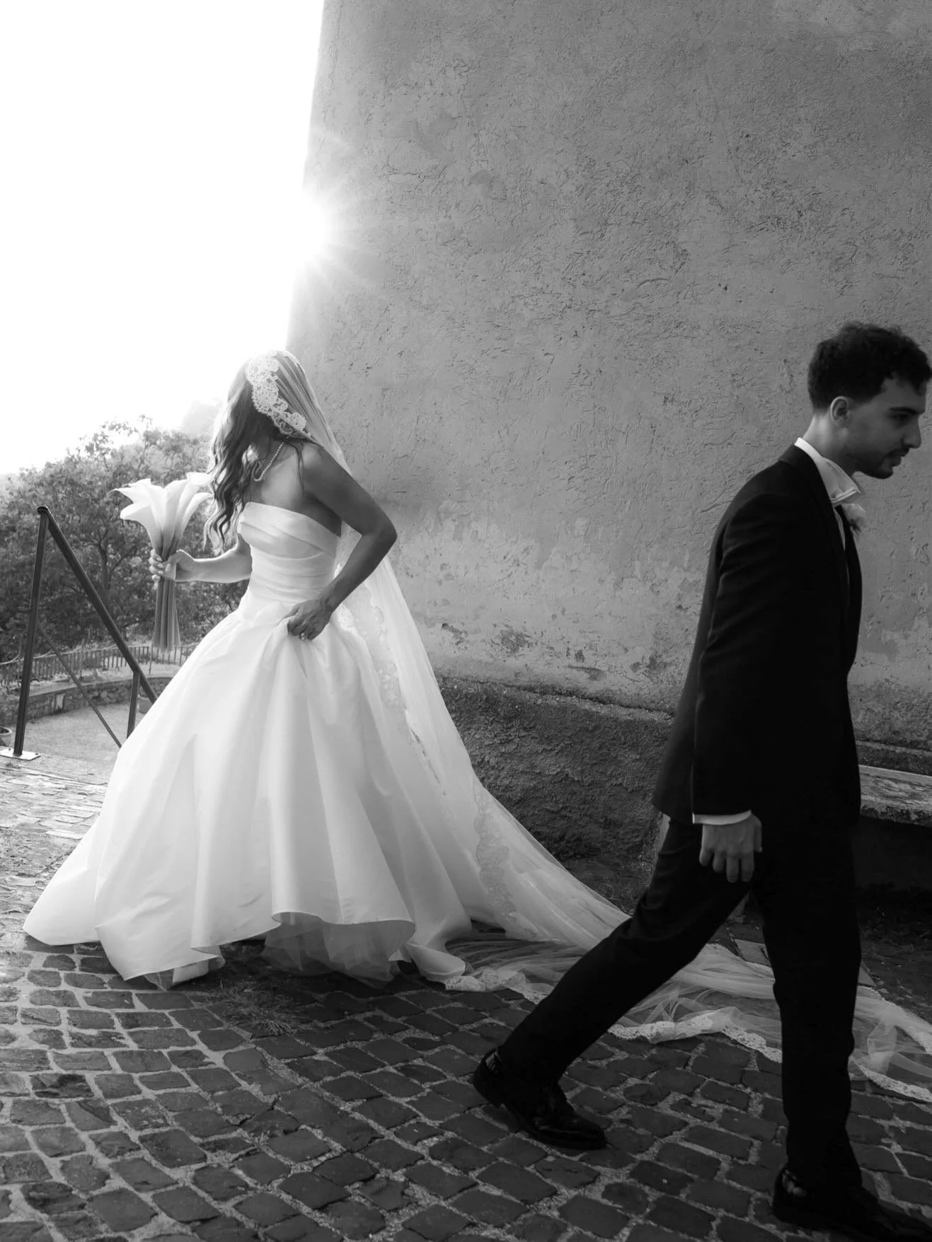 Imagine bringing your American bride to the little church just outside of Rome - the very same one where your parents and grandparents said si. Imagine the little town throwing an impromptu aperitivo as you made your way through the old streets towar