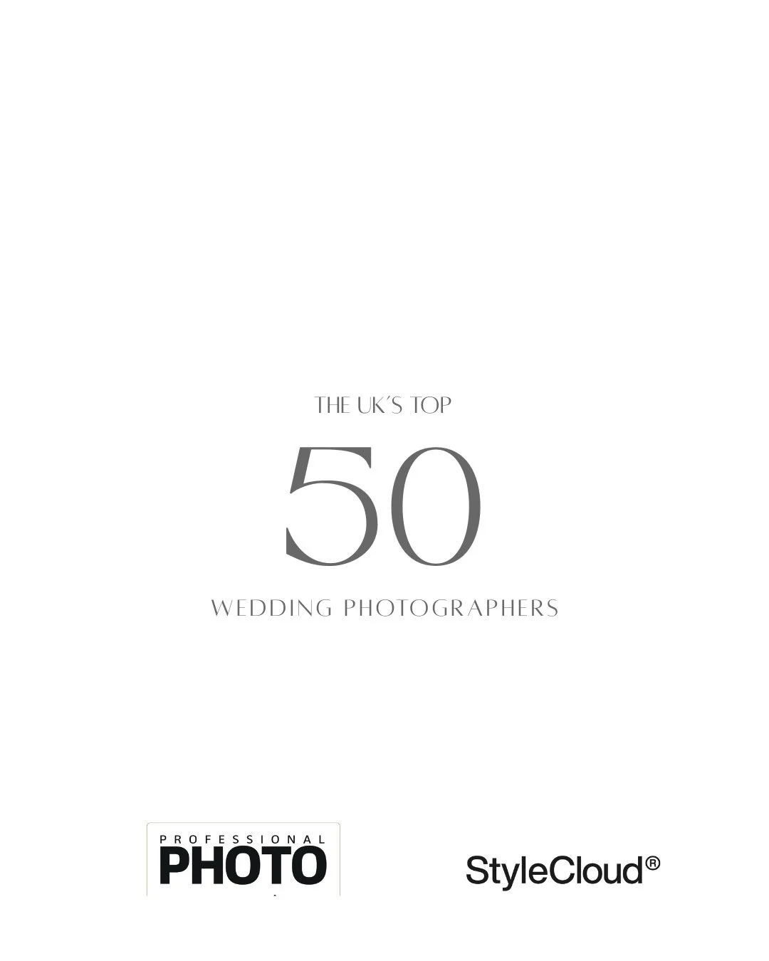 I&rsquo;m so honoured to be included in the 50 best wedding photographers list, once again. Thank you Professional Photo Magazine and StyleCloud!! 

@professional_photo_mag 
@stylecloud.co