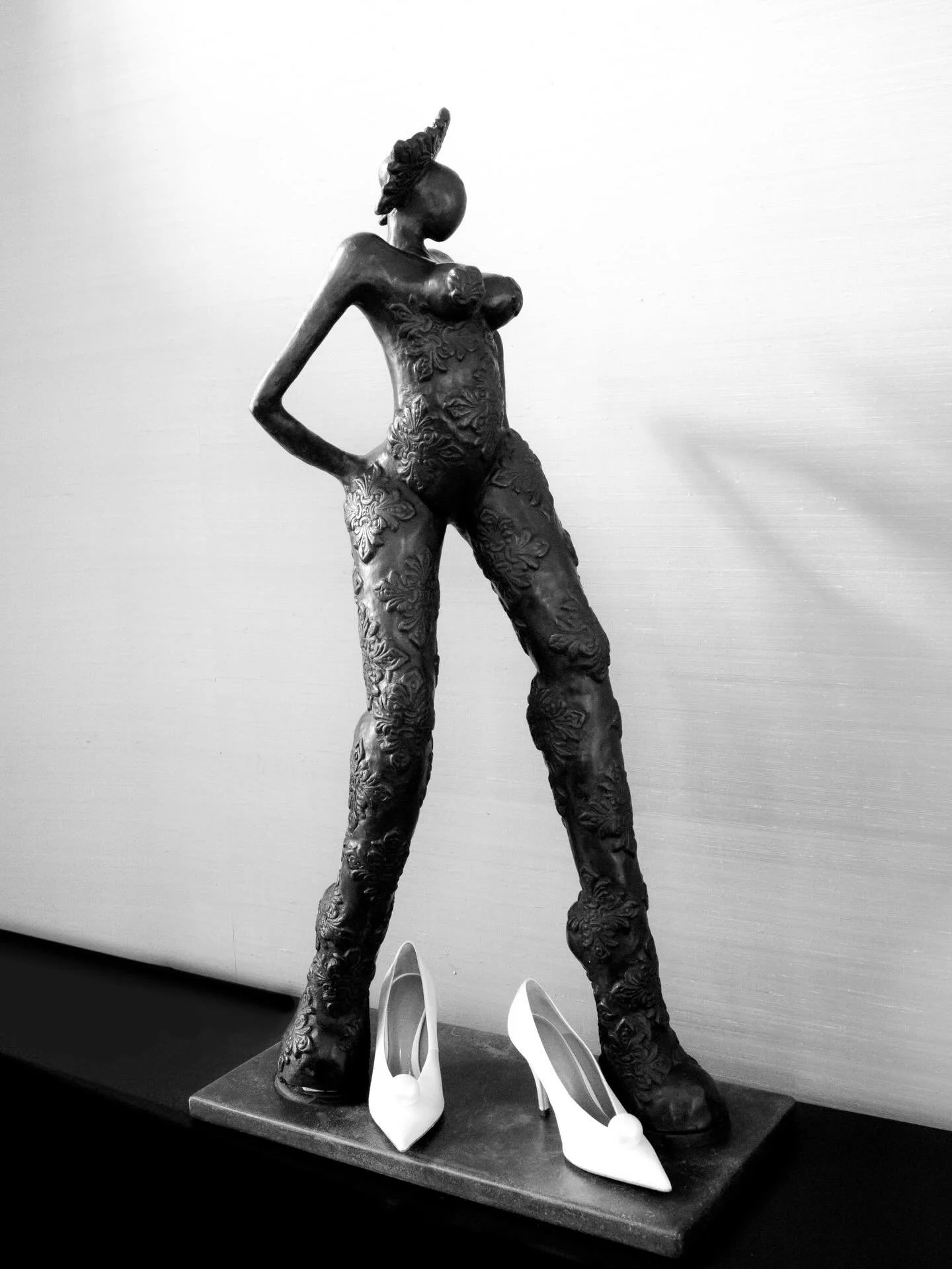 a shoe shot 

wedding details pics don&rsquo;t have to be boring, they can be creative and bring together the interiors and things the couple chose (often - after a very careful consideration!) I usually have fun with these and when the time allows i