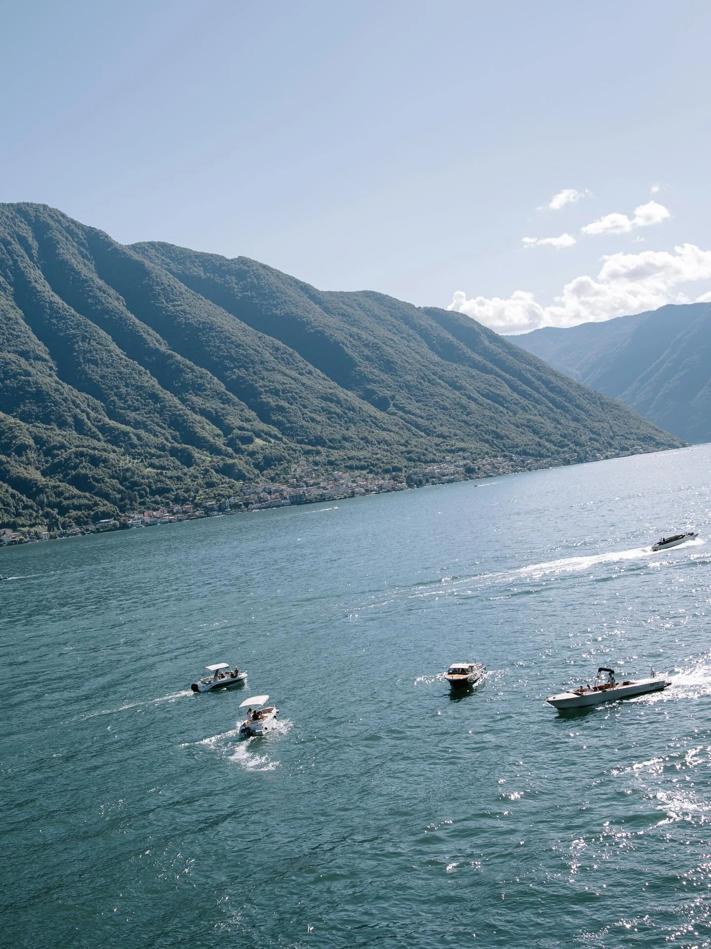 The big blue a.k.a. Lake Como wedding and not being further away from the water than 200m. The ceremony overlooking the lake, a boat ride with the afternoon sun, the magnificent lake being the wedding guest extraordinaire. 

@ghtlakecomo 
@diana_even