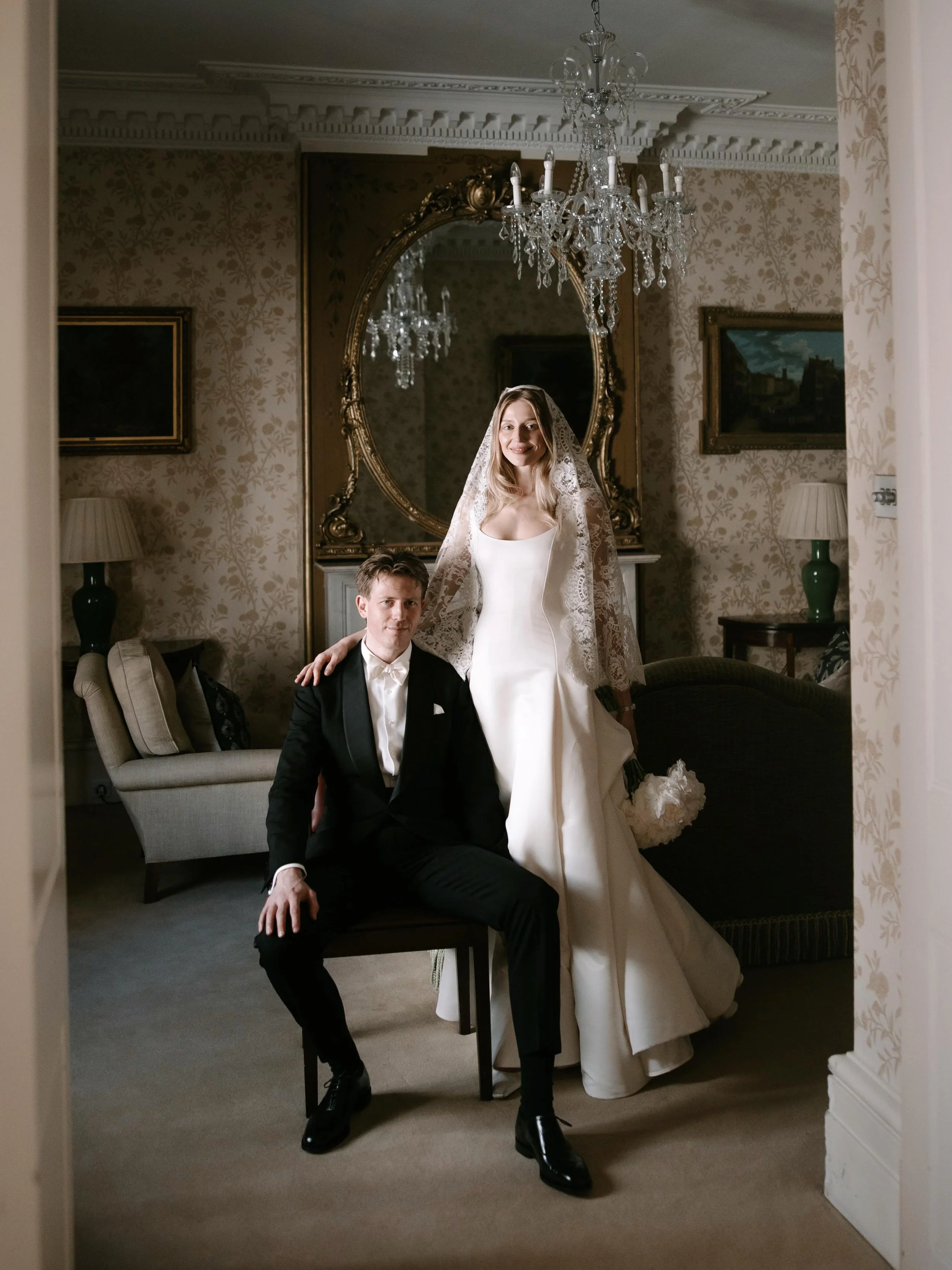 Nora and James, looking like movie stars. 
New Yorkers in London. 

Unmatched energy, the best city, the guests who could dance 3 days in a row (or 5, perhaps) and most importantly - the love between these two. 
Can&rsquo;t wait to see the scans!! 

