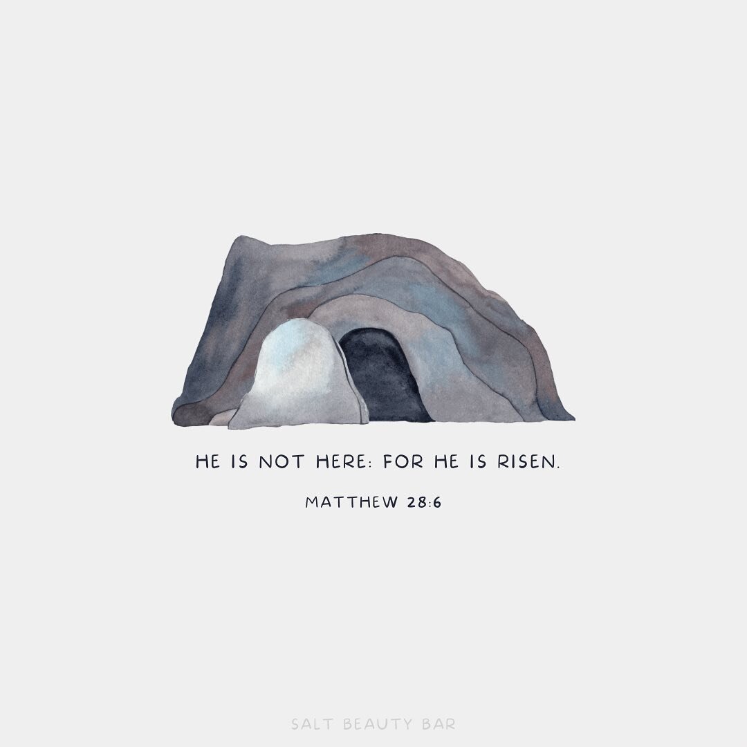 Death could NOT hold Him🙌🏼

He is not here, for He has risen, as He said. Come, see the place where he lay. | Matthew‬ ‭28‬:‭6‬

We hope you all have a wonderful Easter🤍

#resurrectionsunday #easter #eastersunday #heisrisen #jesus