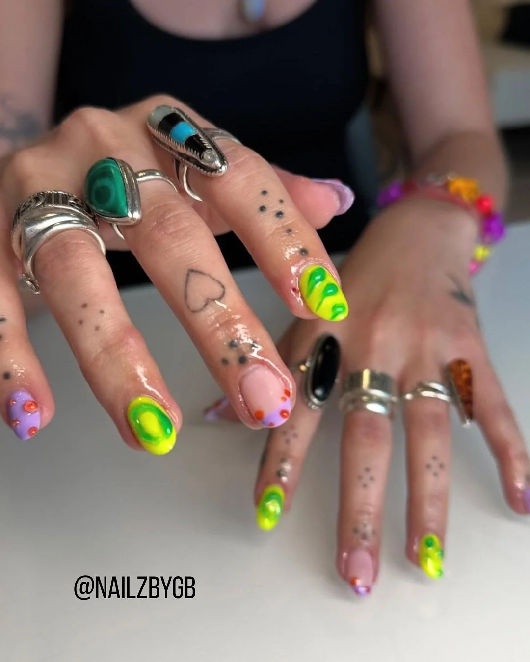 We&rsquo;re so blessed to have not one, but two insanely talented nail artists here at Salt Beauty Bar!

If you haven&rsquo;t already, go check out @nailzbygb + @nailed_byry and book your Fall nail glow-up now &mdash; spots fill fast! 🍁🤎

#FallNail