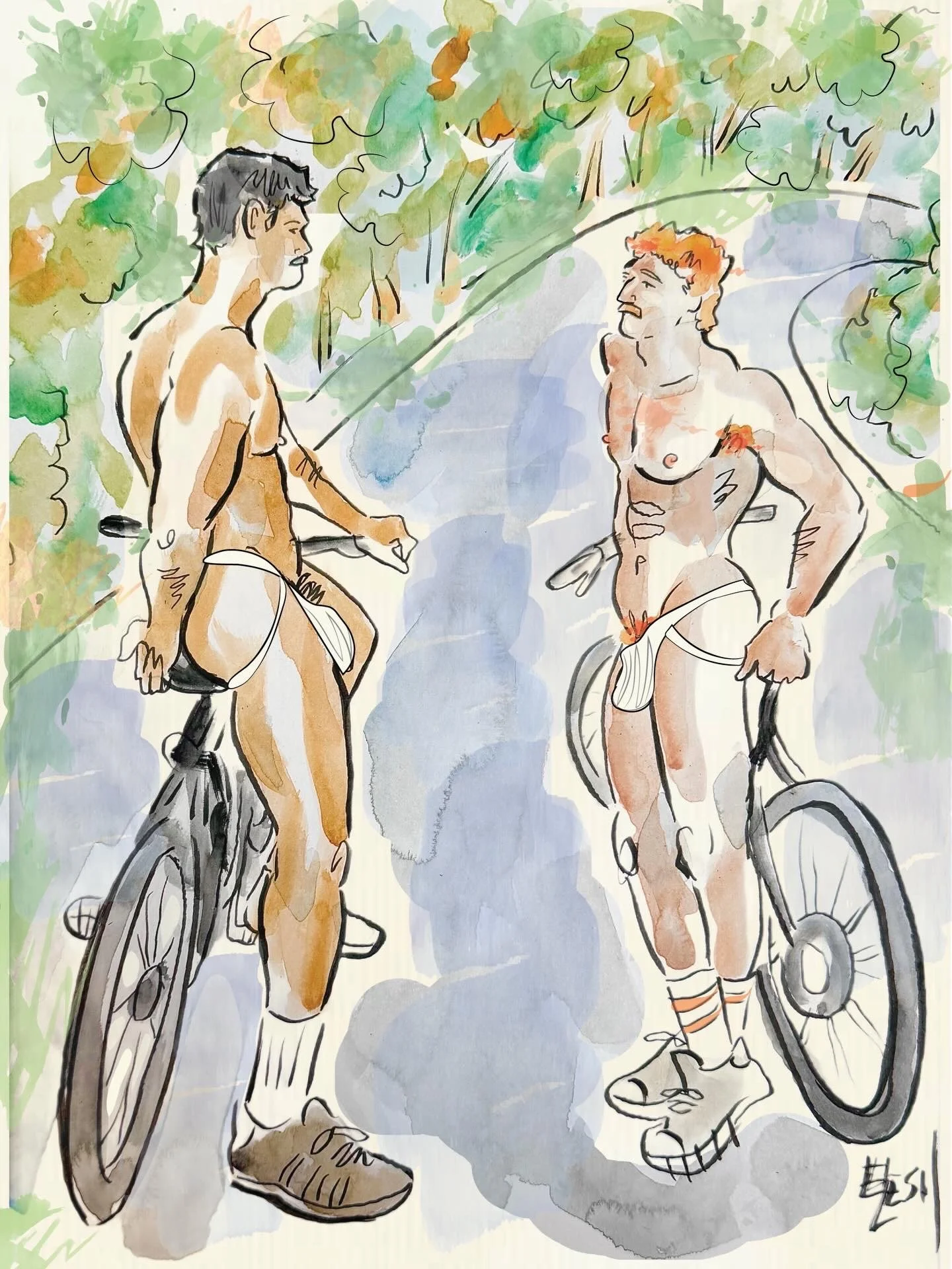 Happy trails. Print.