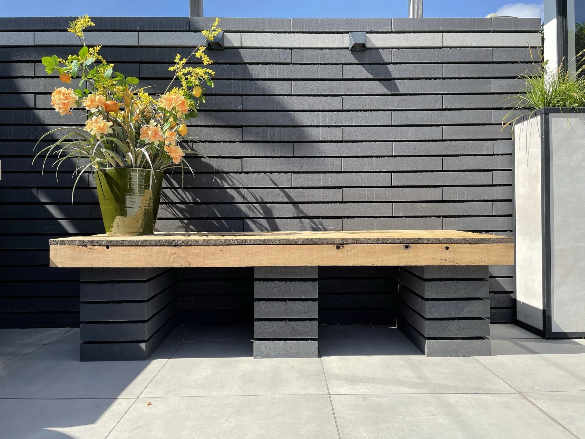 Tuinmeubel stapelblokken