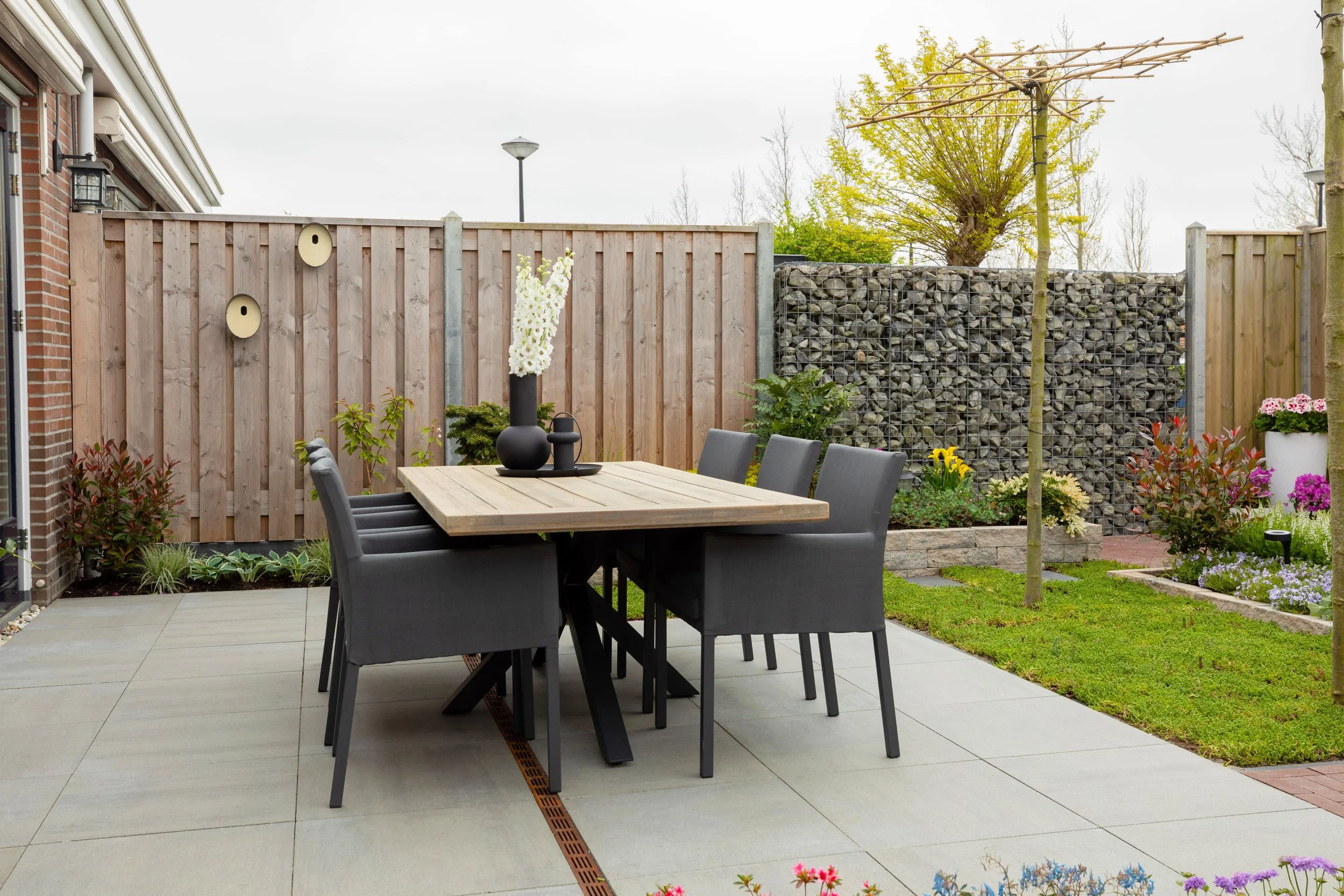 Betontegels in je tuin