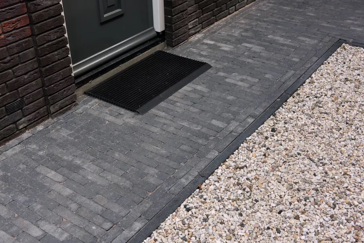 Betonklinkers met grind