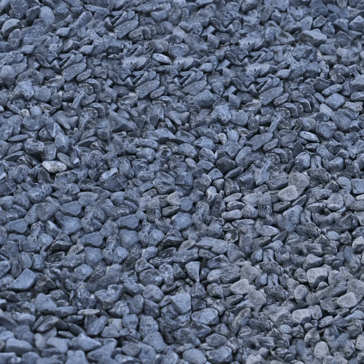 Moderne tuin met grind