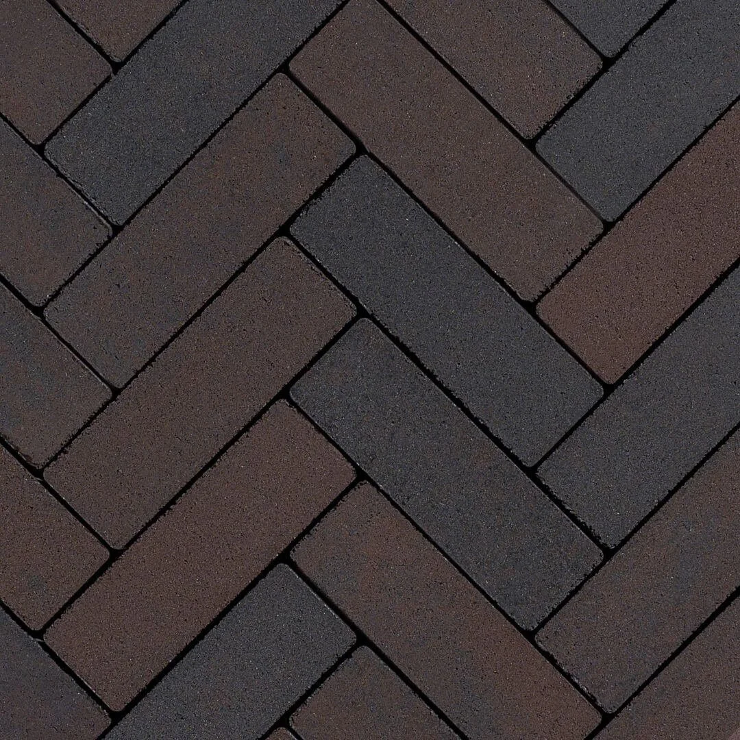 betonklinkers visgraat