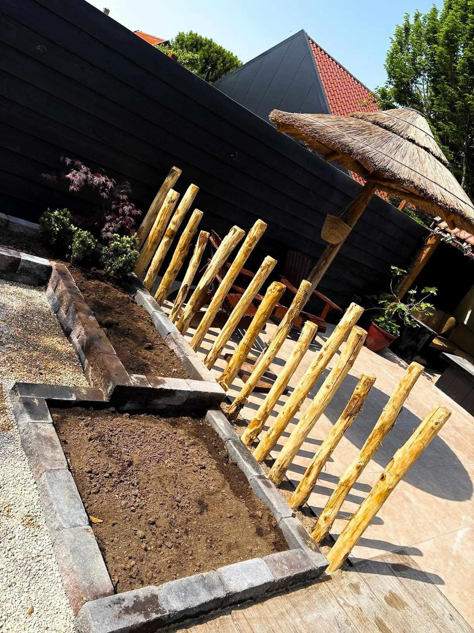 Project achtertuin Ibizastijl